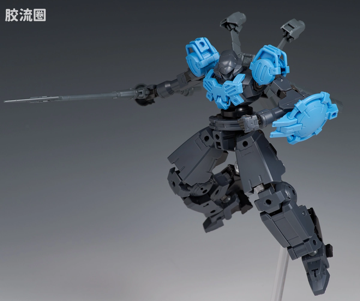 30MM 1/144 夏尔努瓦/Cielnova（拜隆军） 28 bEXM-14T 希尔诺瓦 绿色 - 图片